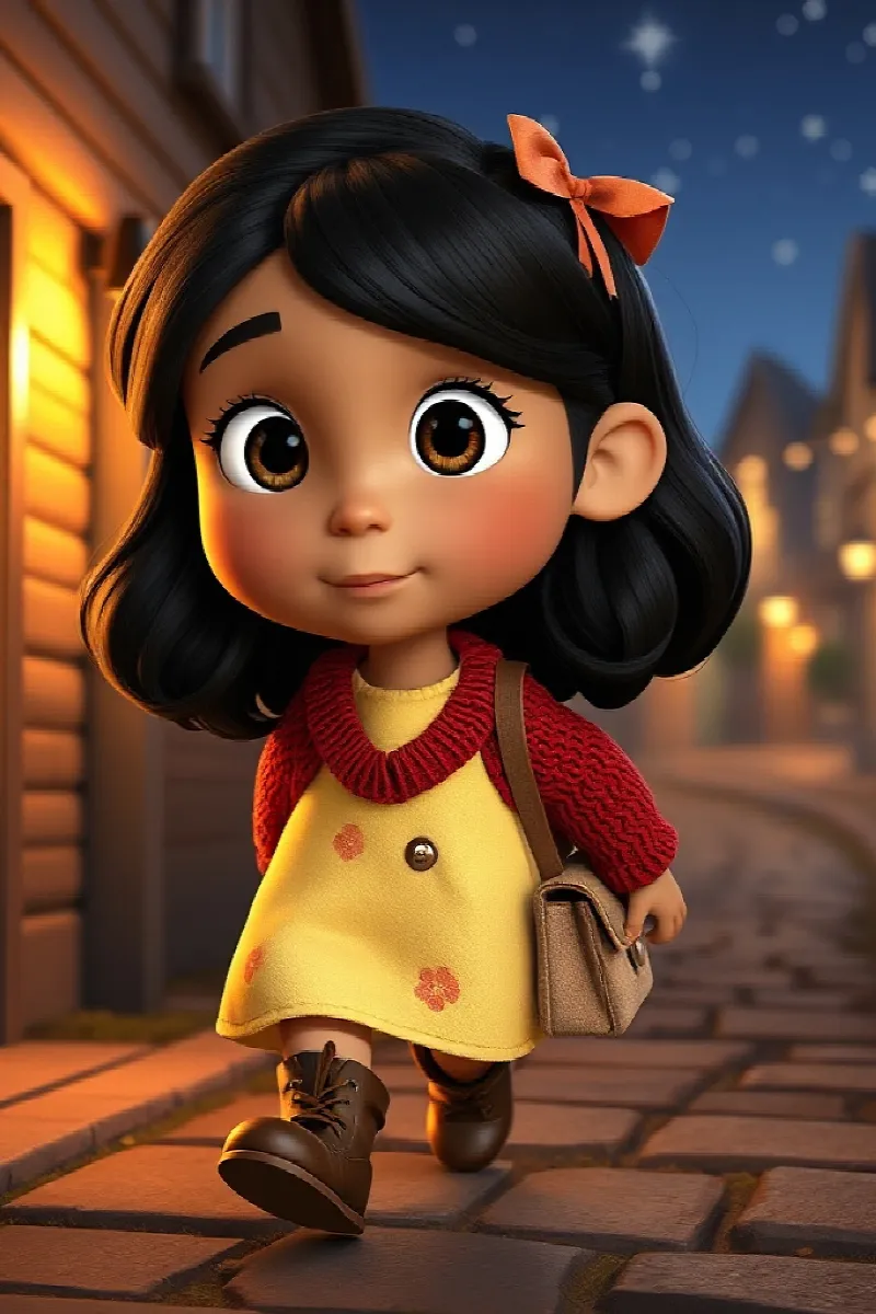 Picture 1 from the tale The Girl and the Garden Owl