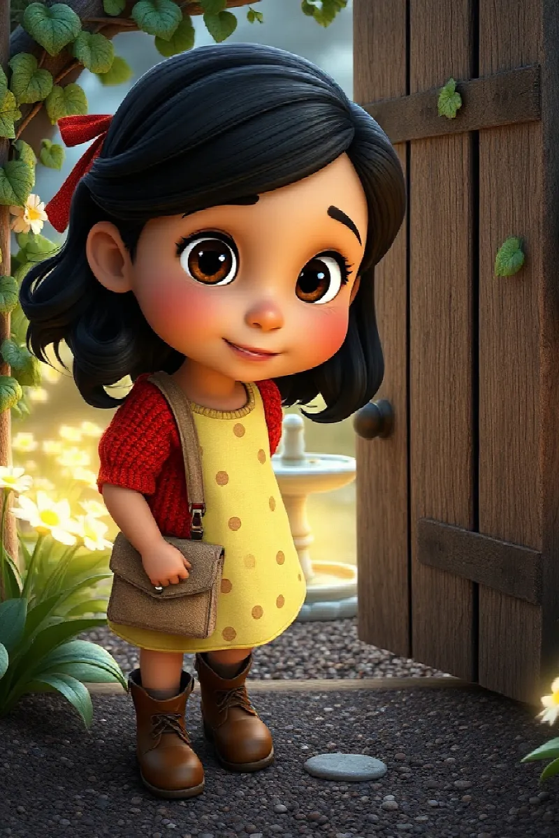 Picture 2 from the tale The Girl and the Garden Owl