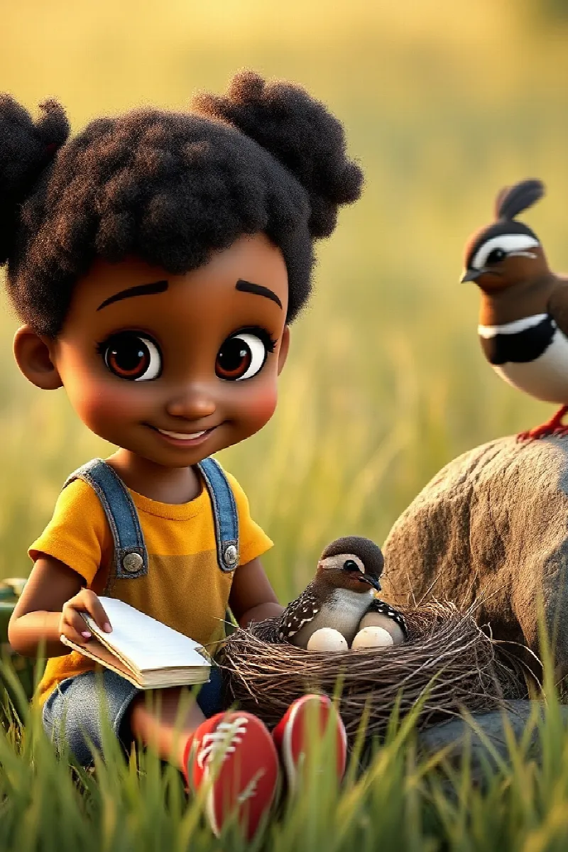 Picture 4 from the tale The Girl and the Quail