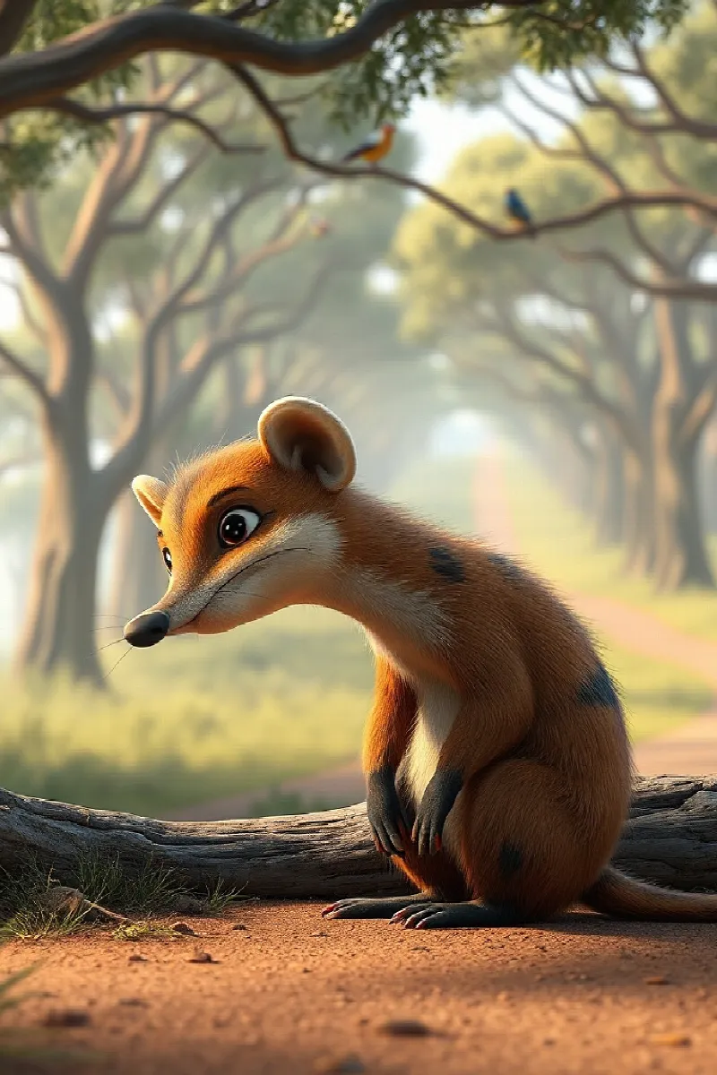 Picture 2 from the tale The Little Numbat
