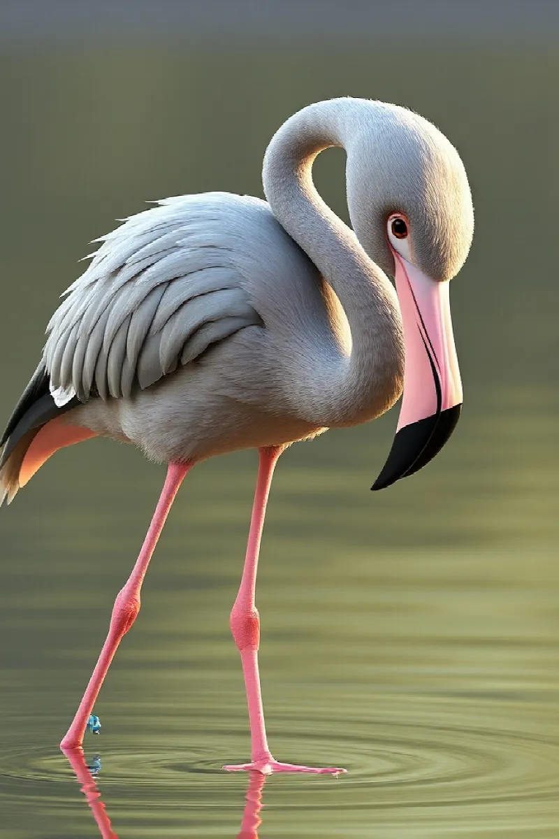 Flamingo'nun Kayıp Pembesi masalından 2. resim