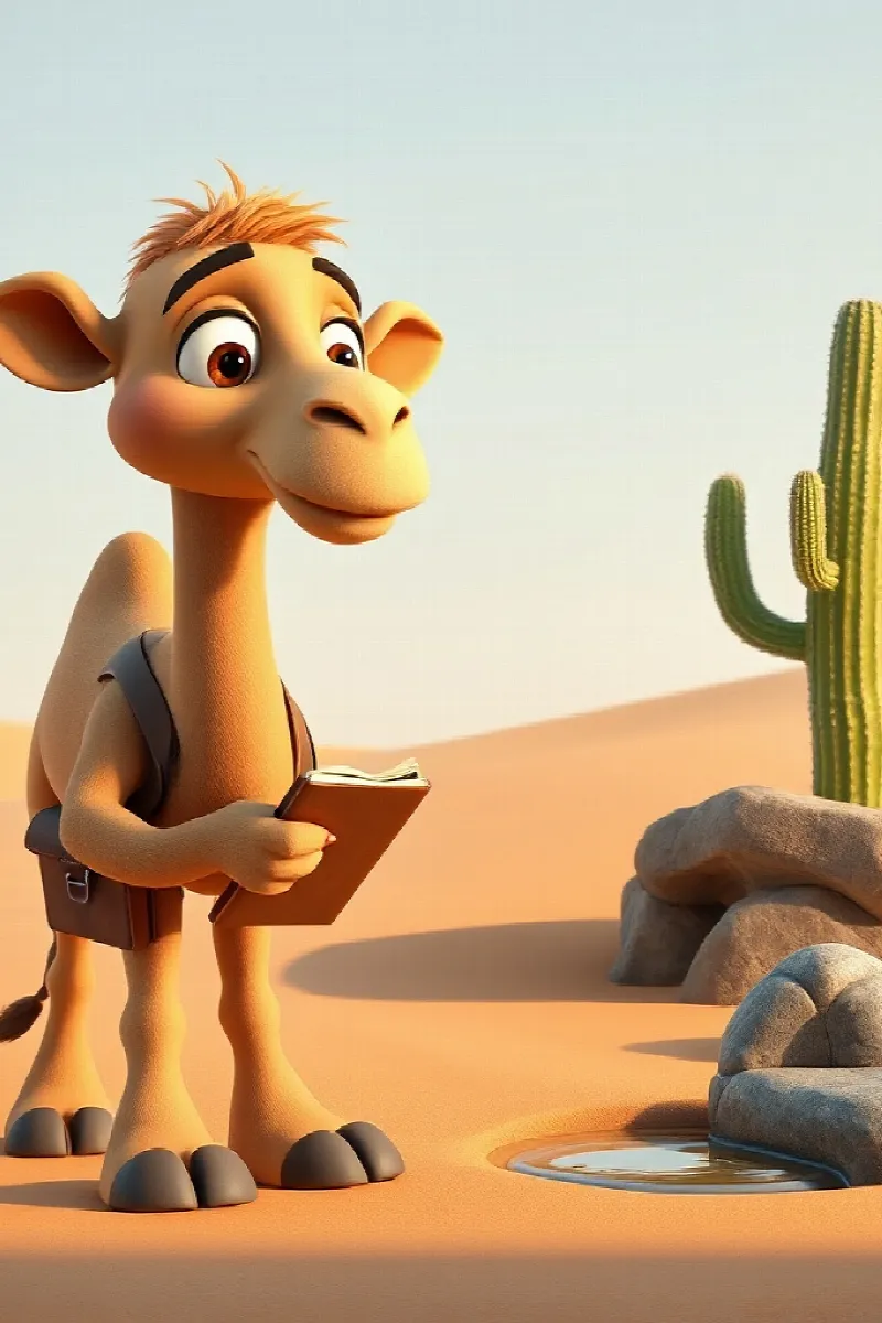 Picture 2 from the tale The Camel's Desert Diary