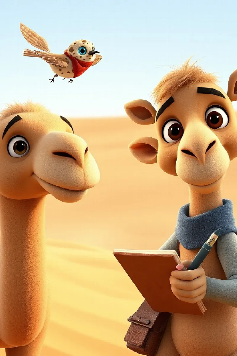 Picture 4 from the tale The Camel's Desert Diary
