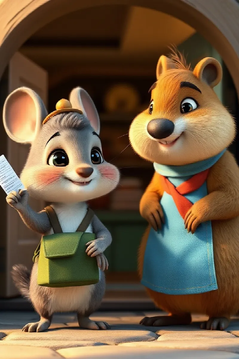 Picture 4 from the tale The Marmot's Mountain Bakery