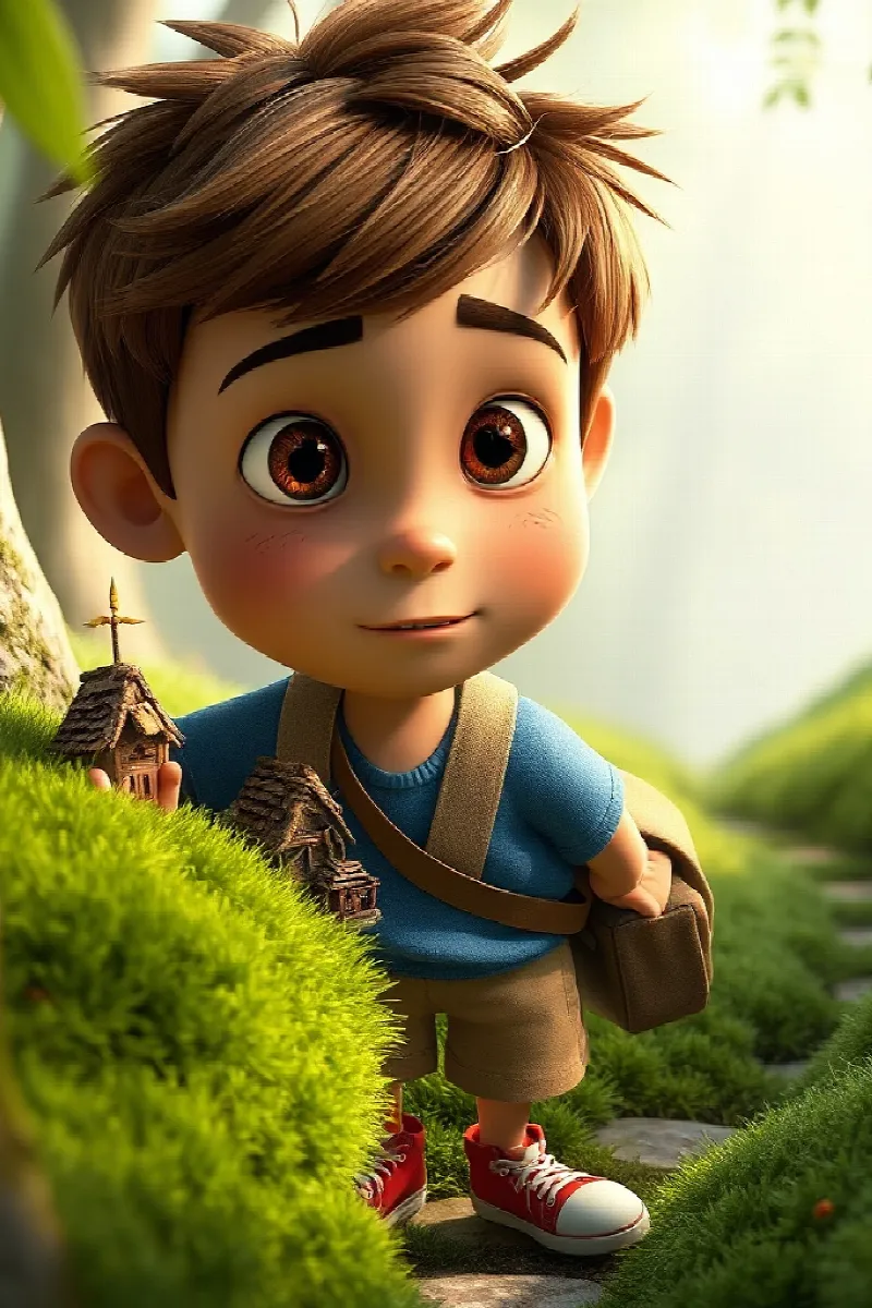 Picture 2 from the tale The Moss King's Secret