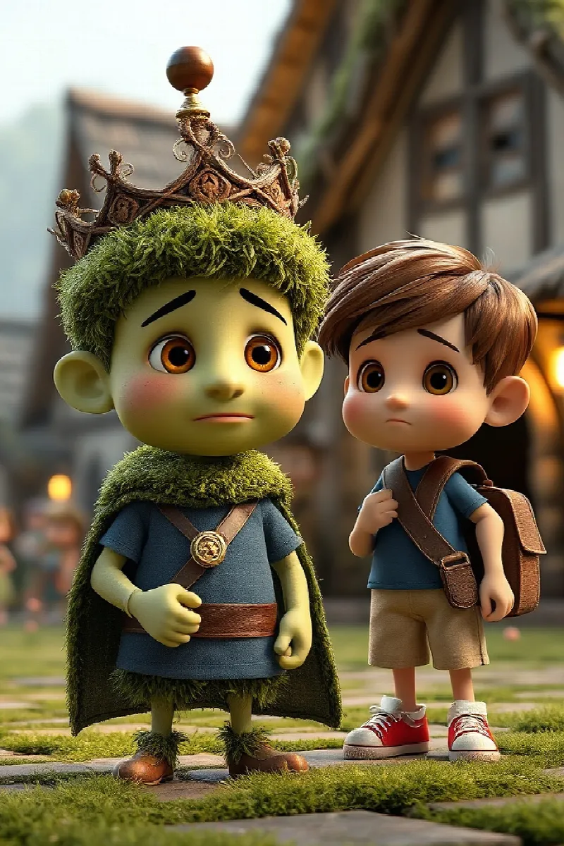 Picture 4 from the tale The Moss King's Secret