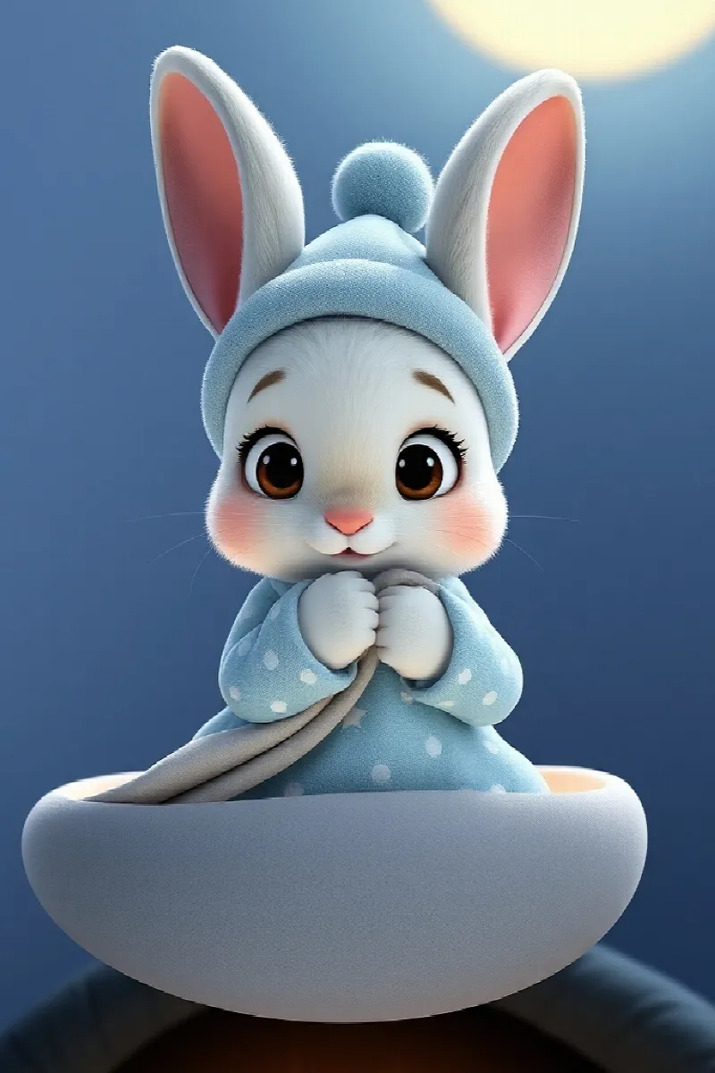 Picture 2 from the tale The Rabbit's Floating Bed