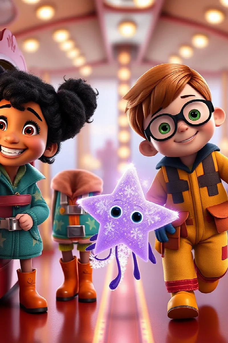 Satürn Atlıkarıncası masalından 3. resim
