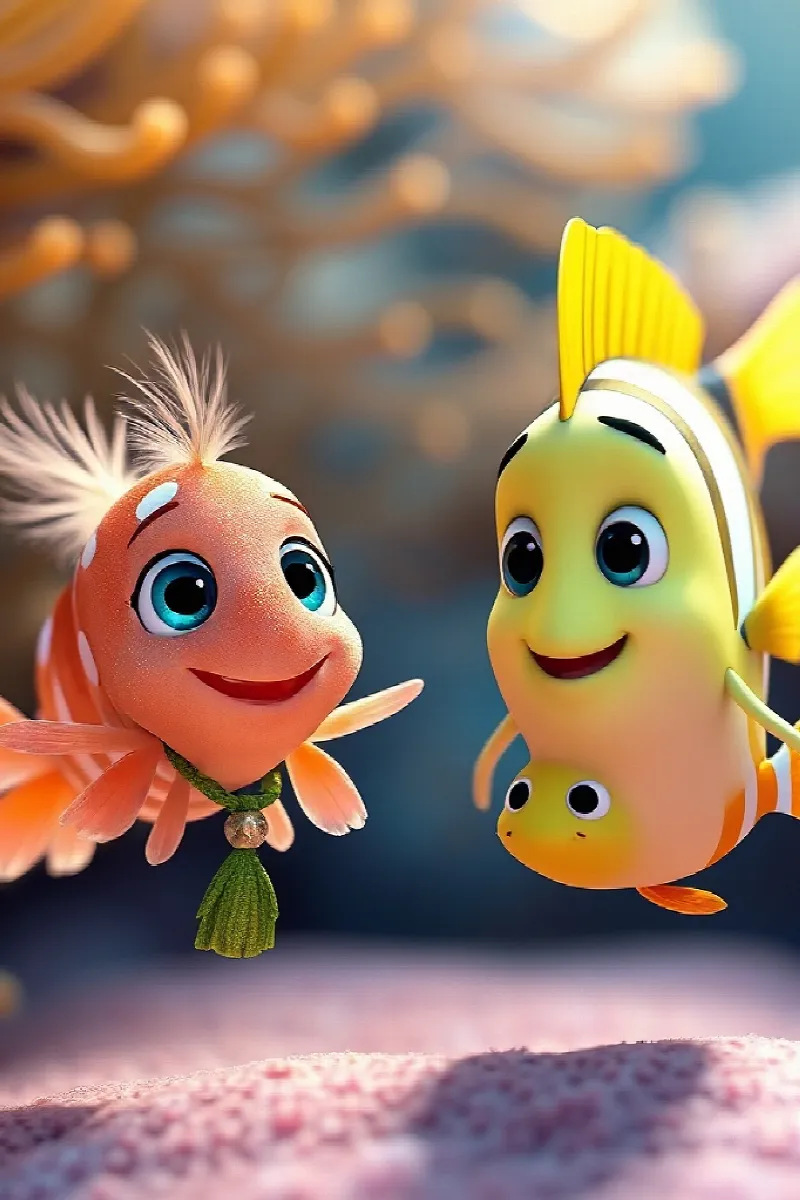 Picture 3 from the tale The Little Coral Guardian