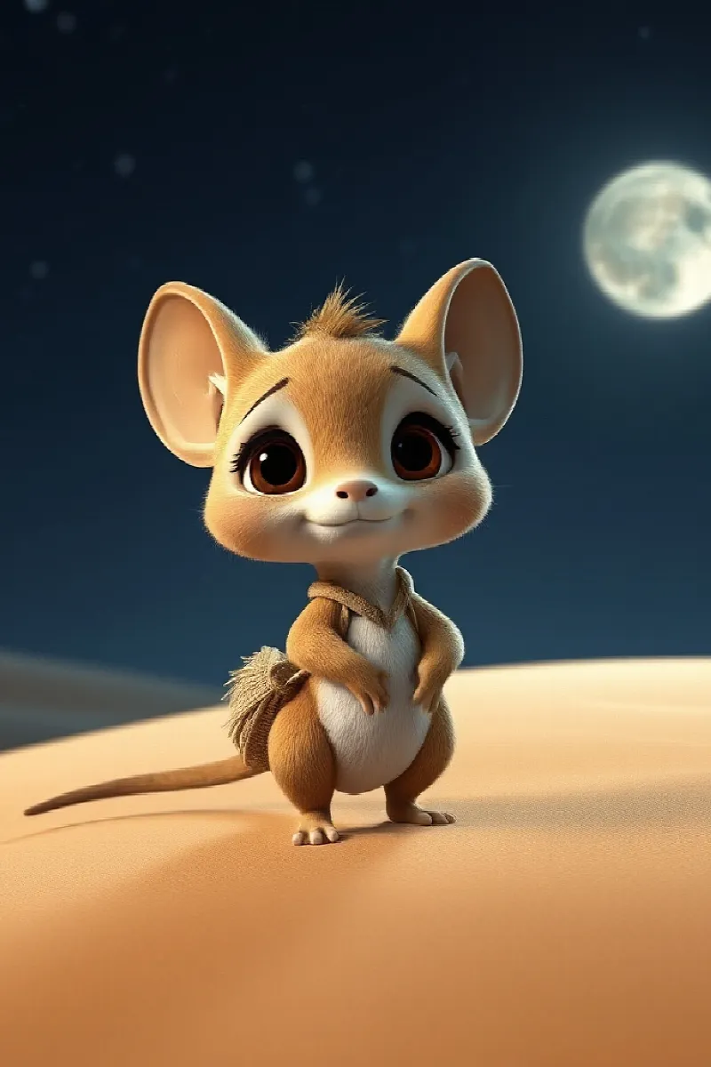 Küçük Jerboa masalından 1. resim