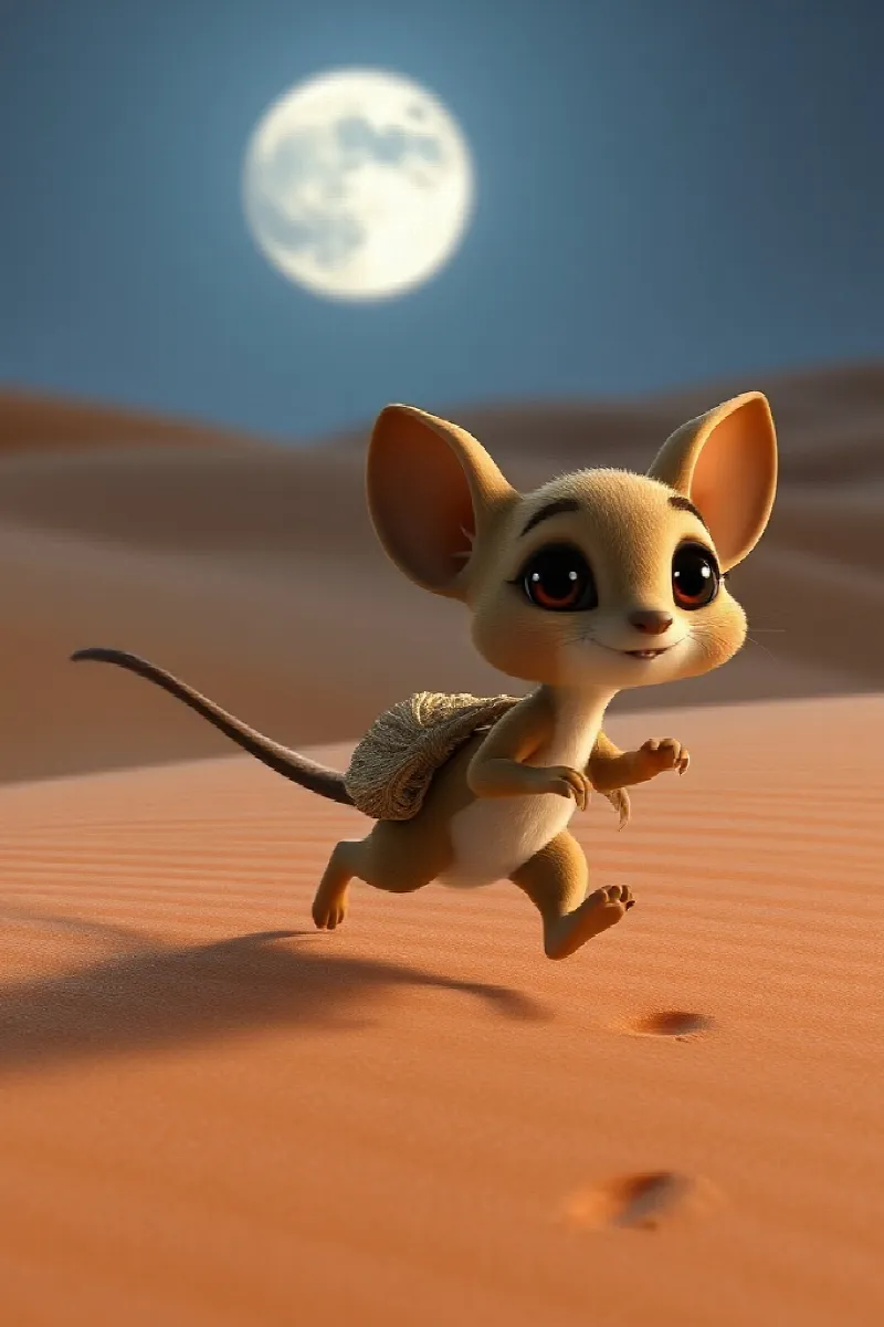 Küçük Jerboa masalından 2. resim