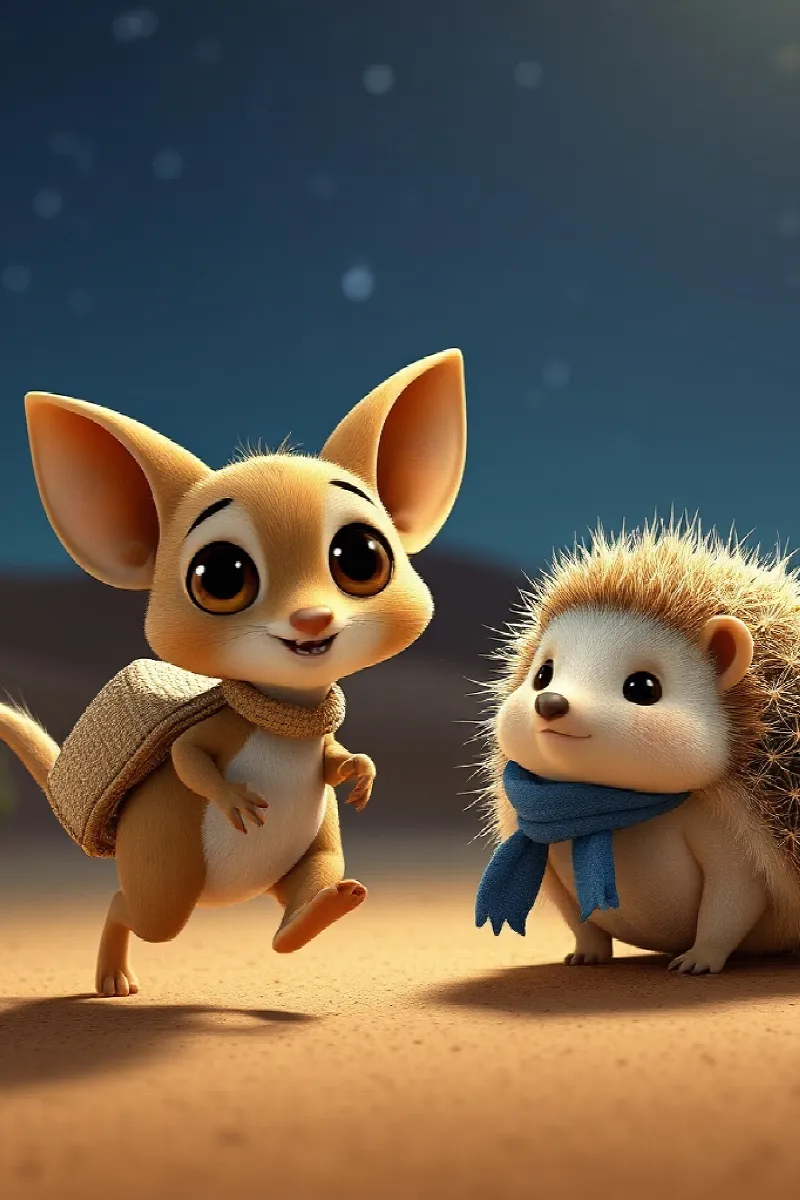 Küçük Jerboa masalından 3. resim