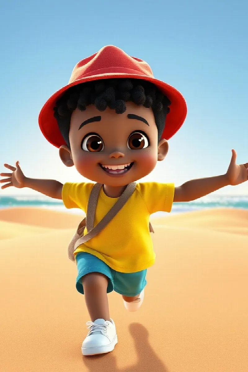 Picture 1 from the tale The Boy and the Sea Turtle
