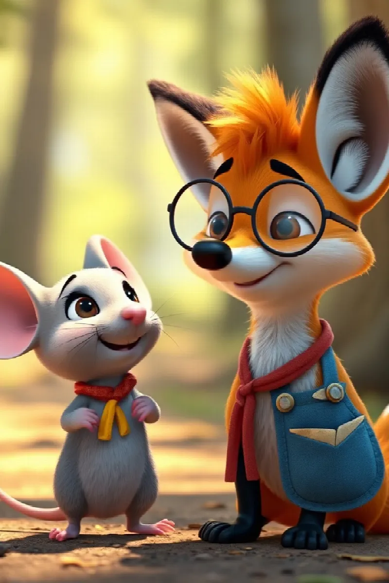 Picture 4 from the tale The Fox's Paper Castle