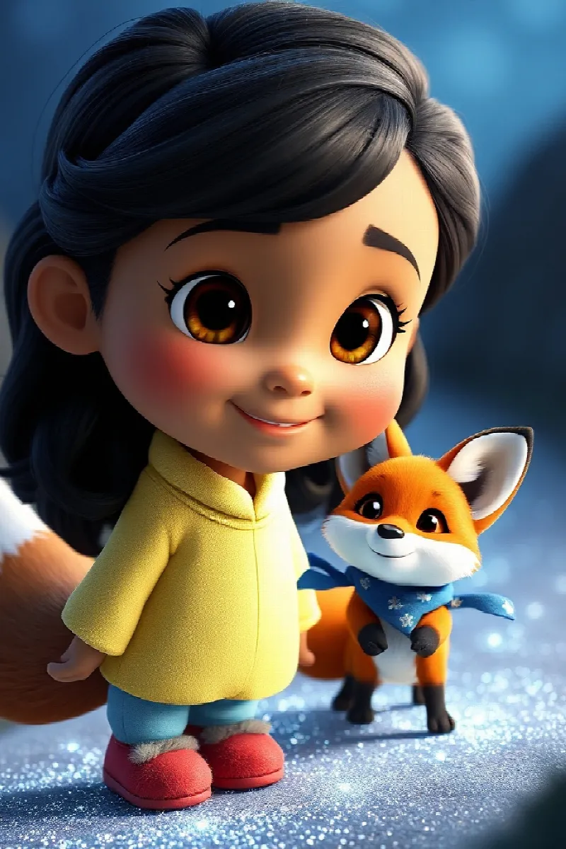 Picture 2 from the tale The Girl and the Dream Fox