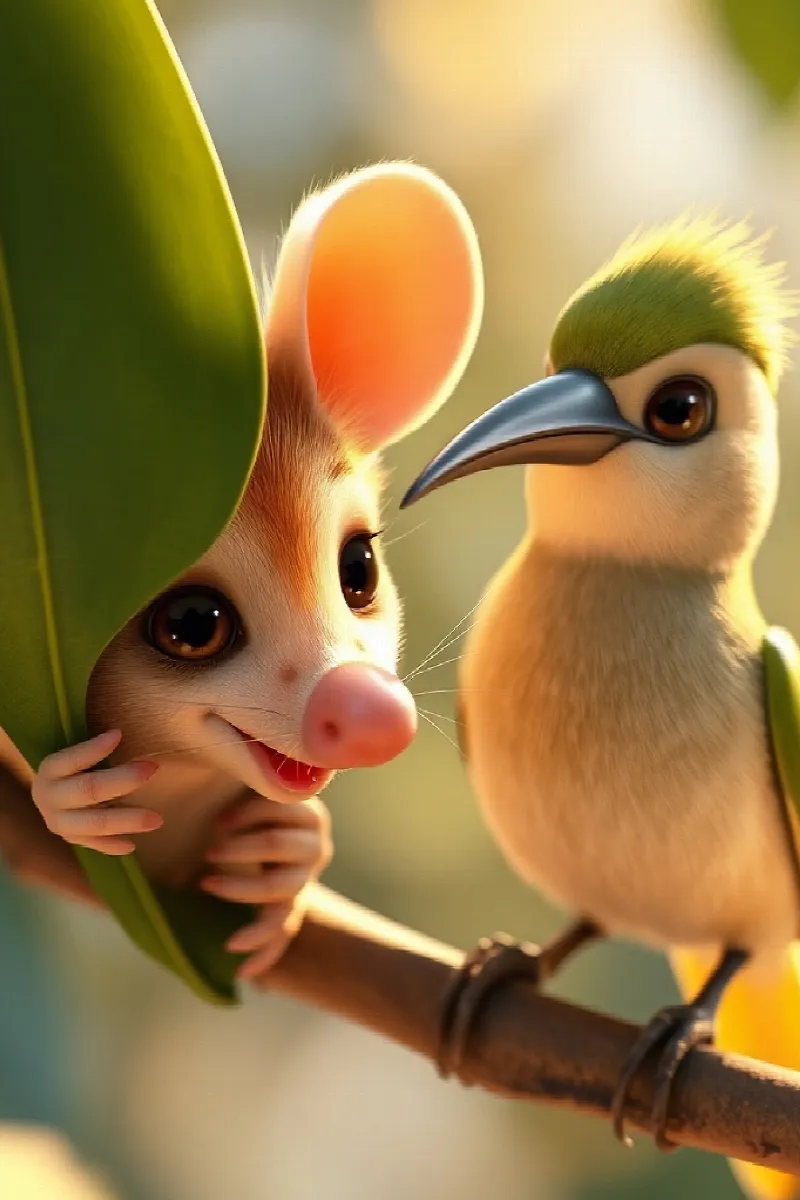 Picture 4 from the tale The Little Honey Possum