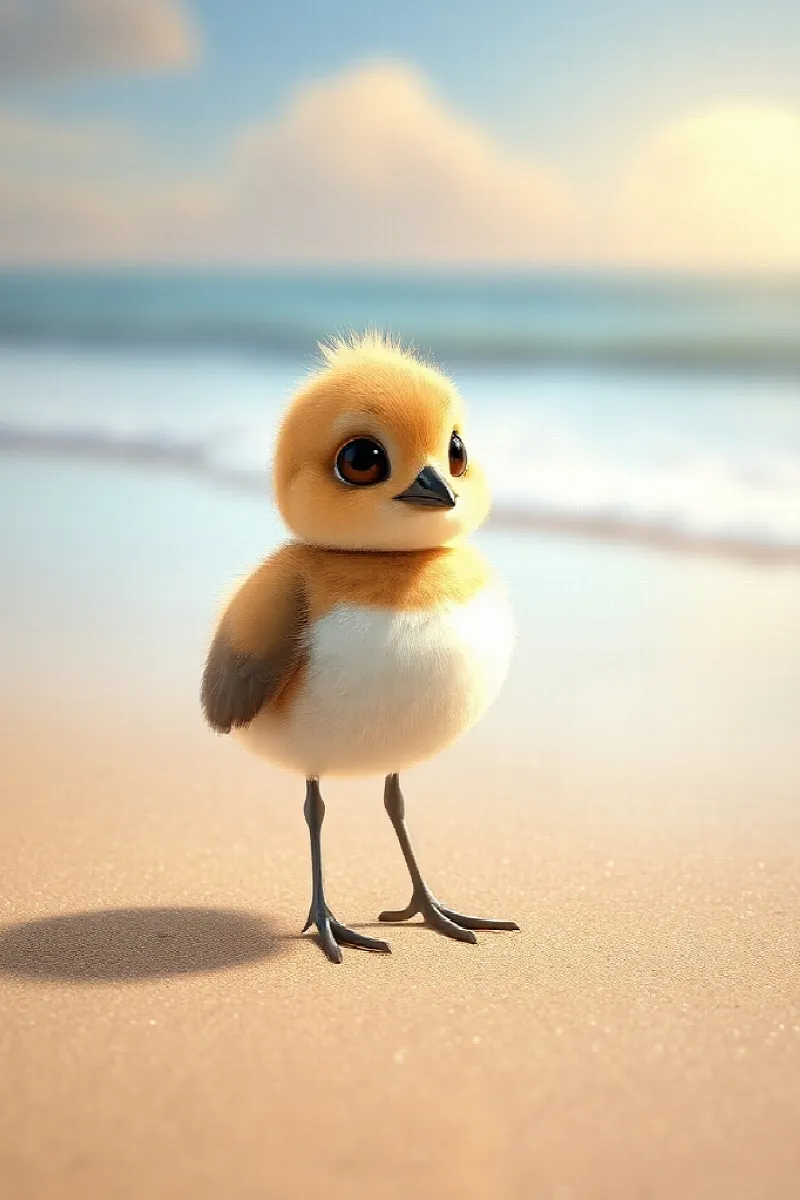 Picture 1 from the tale The Little Plover