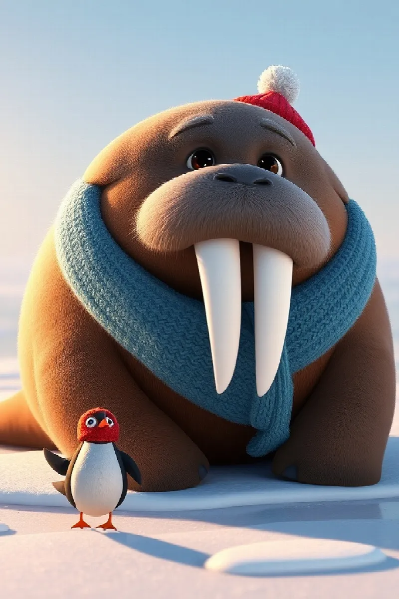 Picture 1 from the tale The Walrus's Garden