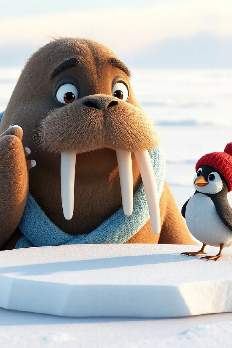 Picture 2 from the tale The Walrus's Garden