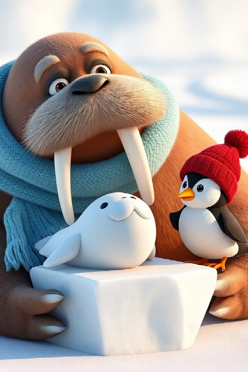 Picture 3 from the tale The Walrus's Garden