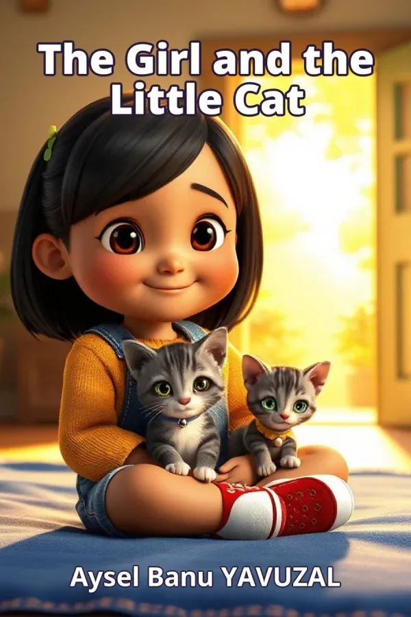 The Girl and the Little Cat