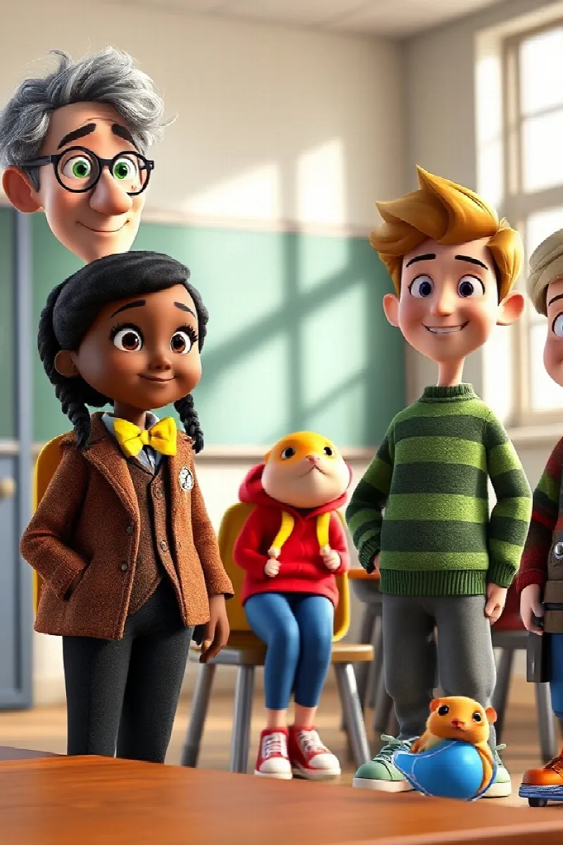 Picture 1 from the tale The Classroom in the Clouds