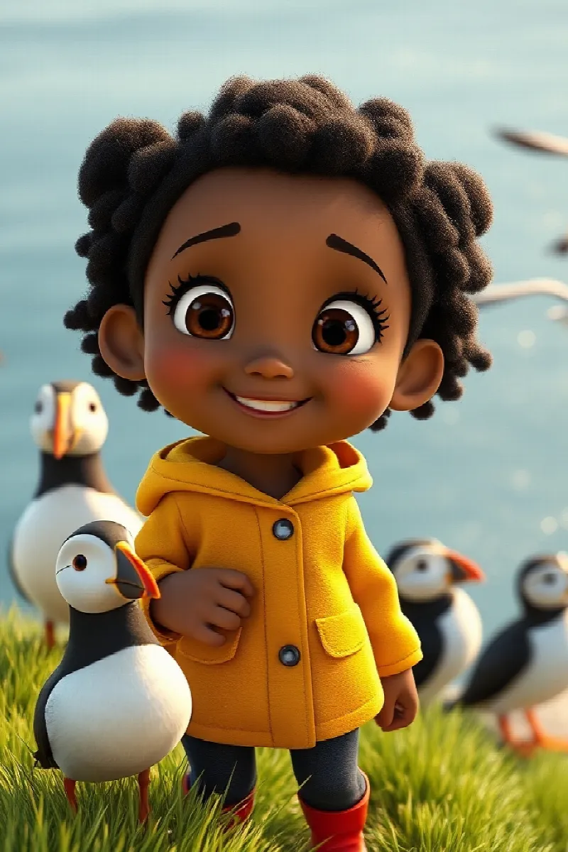Picture 2 from the tale The Girl and the Seabirds