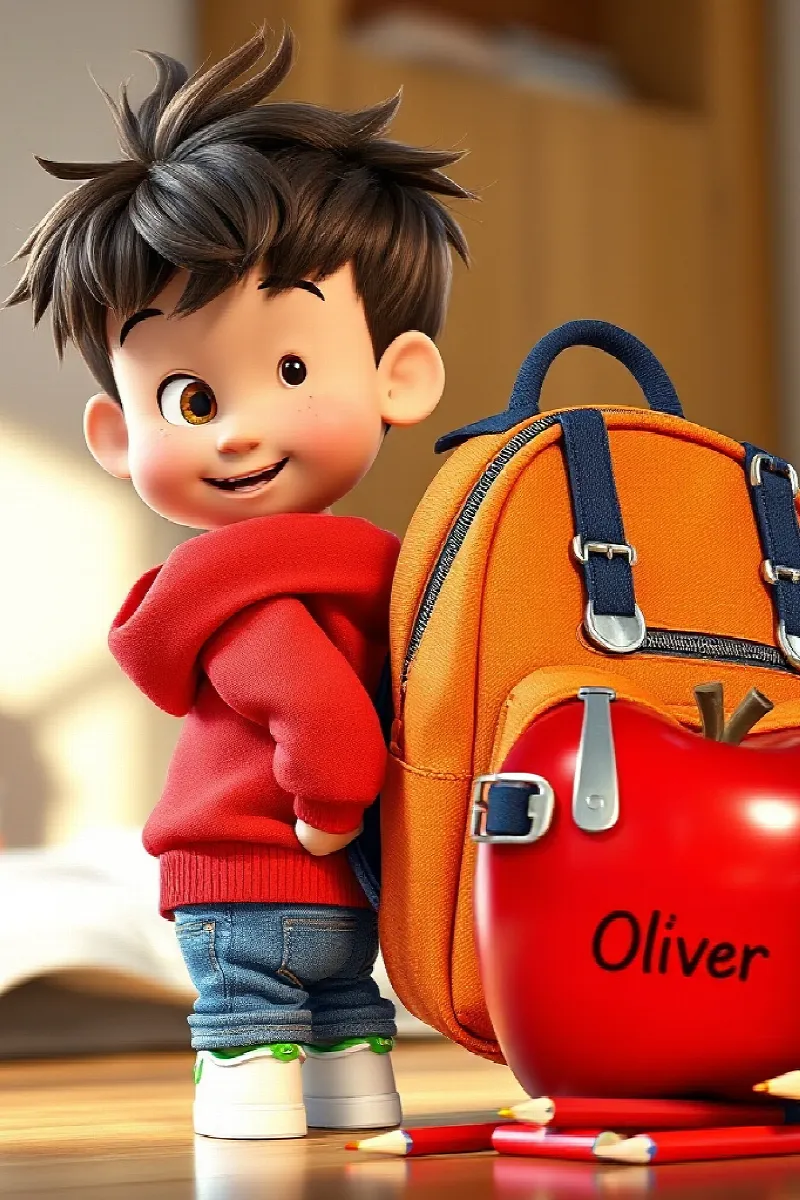 Picture 1 from the tale The Hungry Backpack