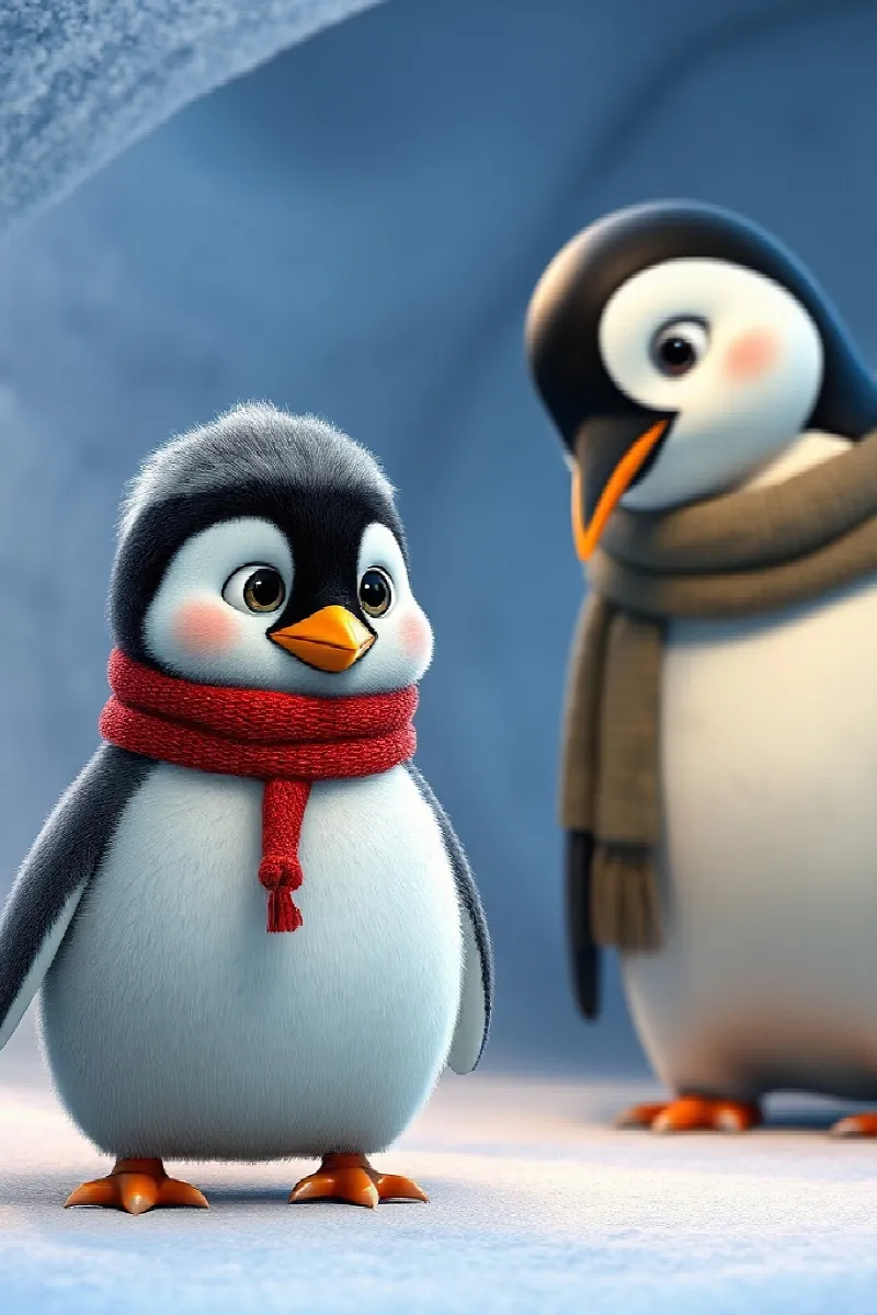 Picture 2 from the tale The Penguin's Missing Moon