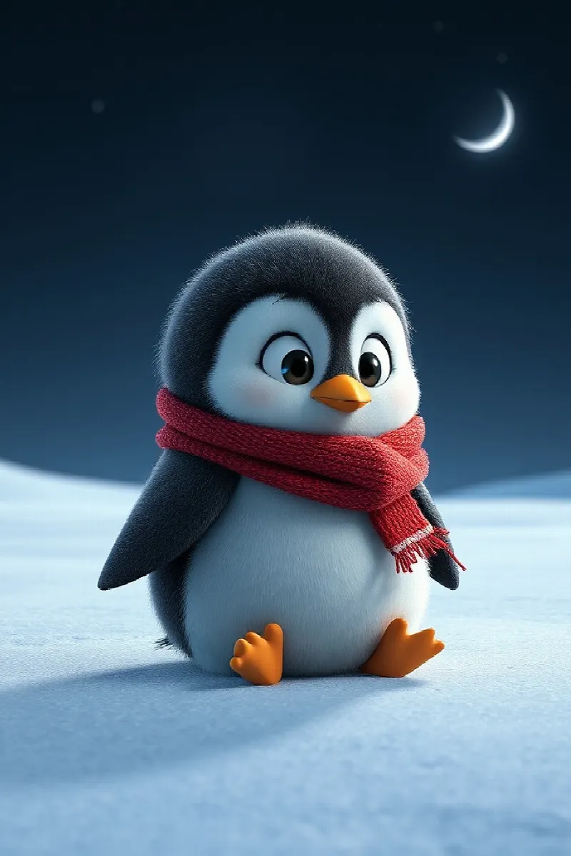Picture 4 from the tale The Penguin's Missing Moon