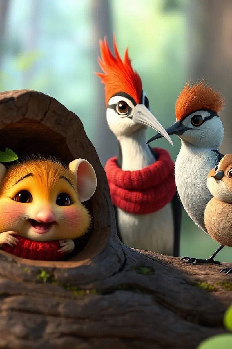 Picture 3 from the tale The Little Forest Orchestra