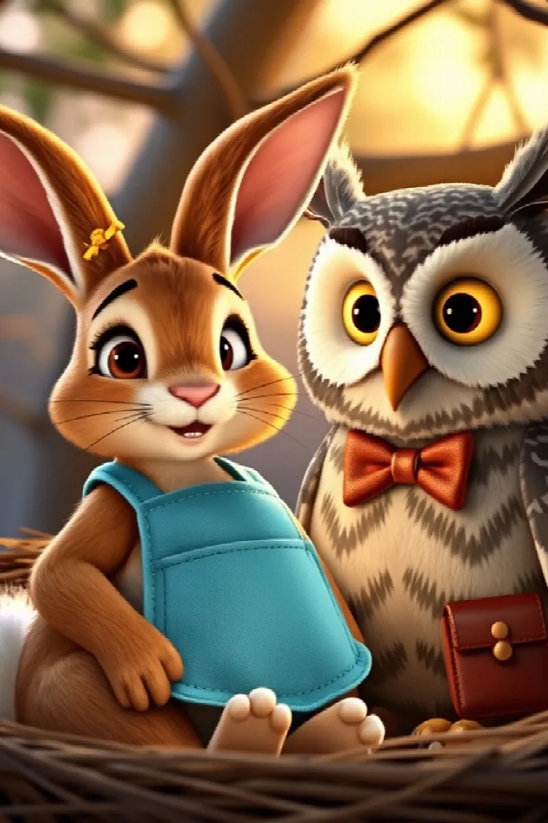 Picture 4 from the tale The Rabbit's Unbirthday Party