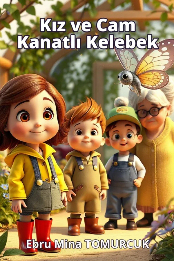 Kız ve Cam Kanatlı Kelebek