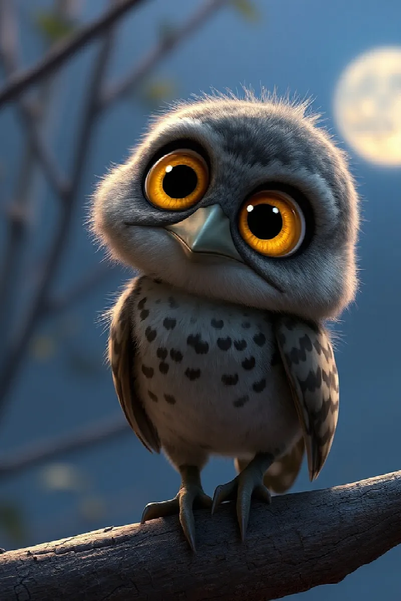 Küçük Potoo masalından 2. resim