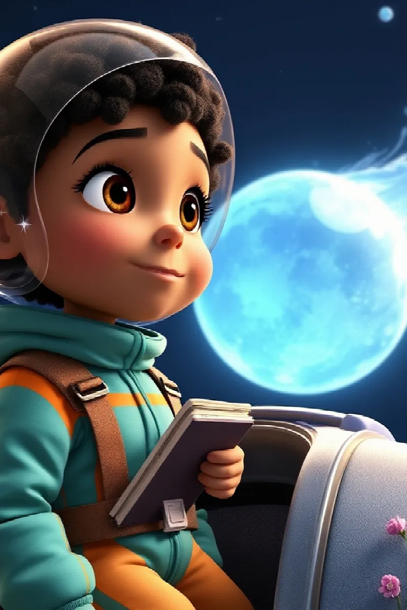 Picture 2 from the tale The Comet Garden