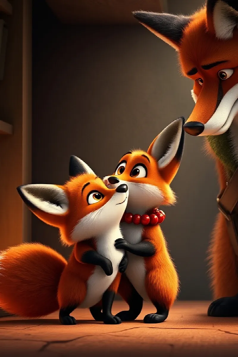 Picture 4 from the tale The Little Winter Fox