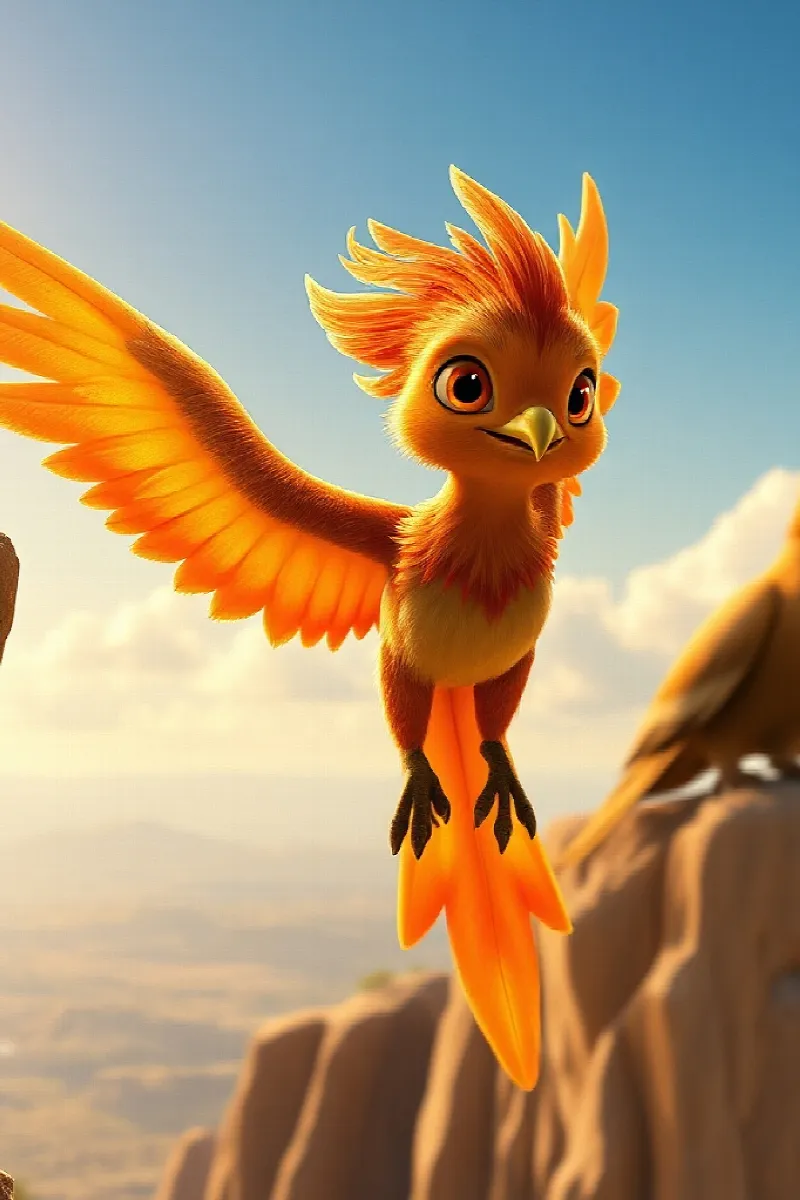 Picture 1 from the tale The Phoenix's New Nest