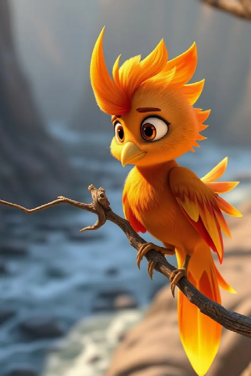 Picture 4 from the tale The Phoenix's New Nest