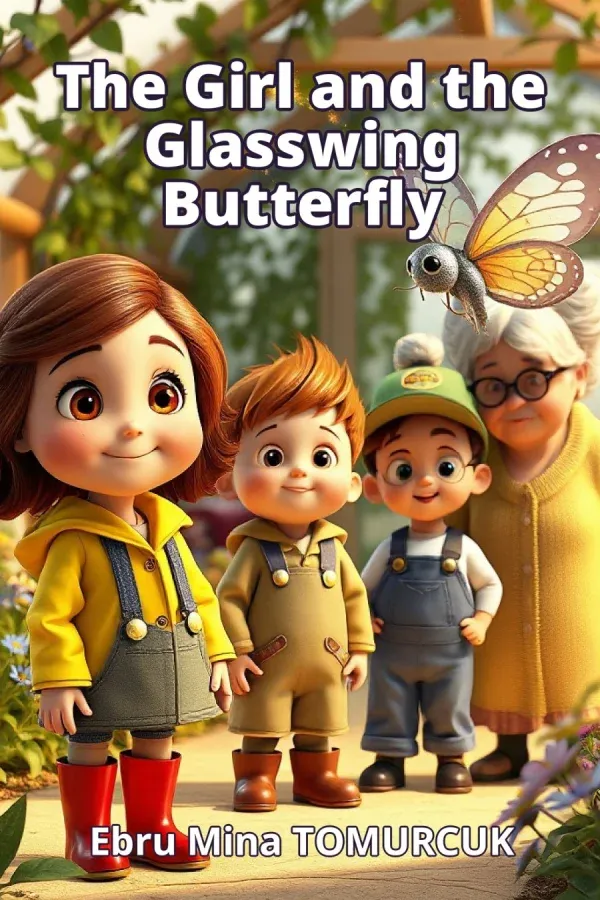 The Girl and the Glasswing Butterfly