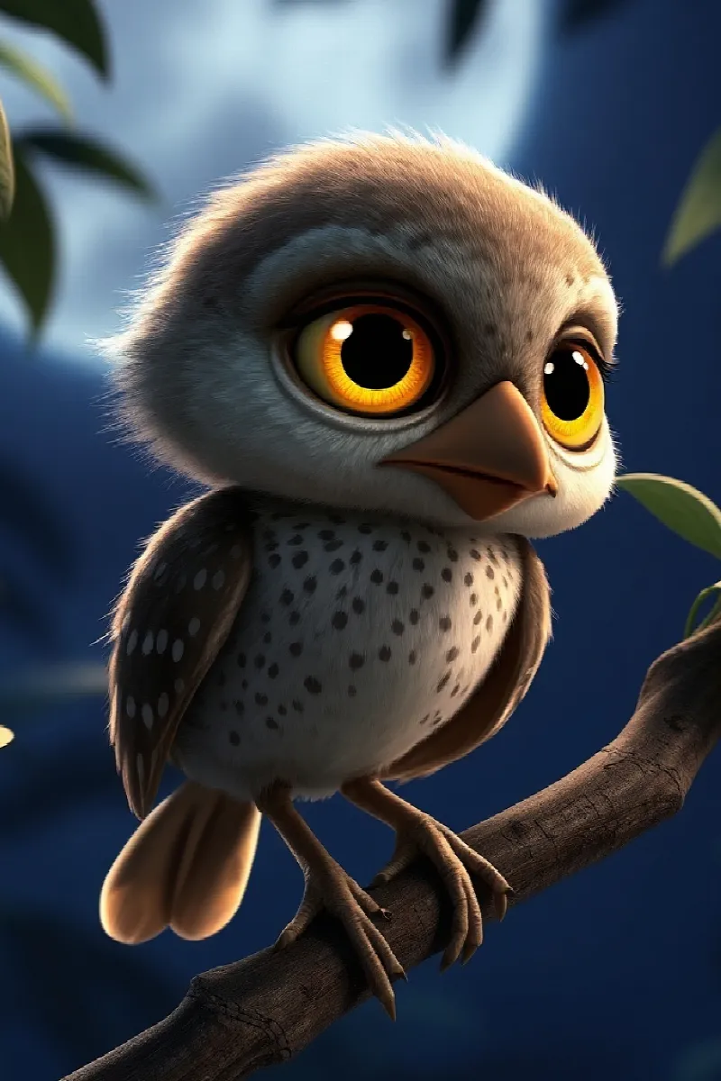Picture 1 from the tale The Little Potoo
