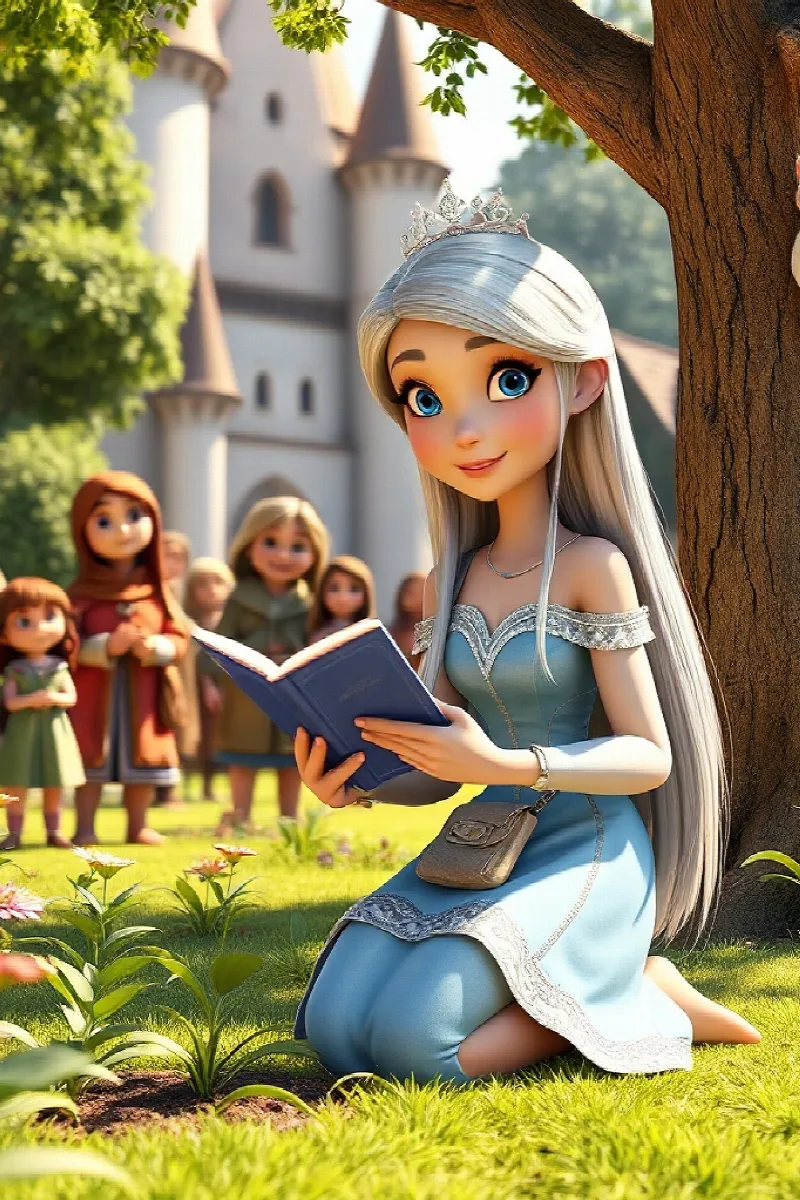 Picture 2 from the tale Silver Princess