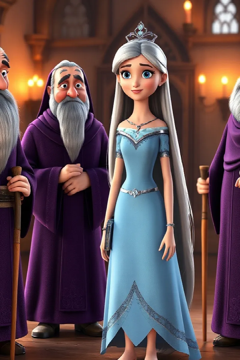 Picture 3 from the tale Silver Princess