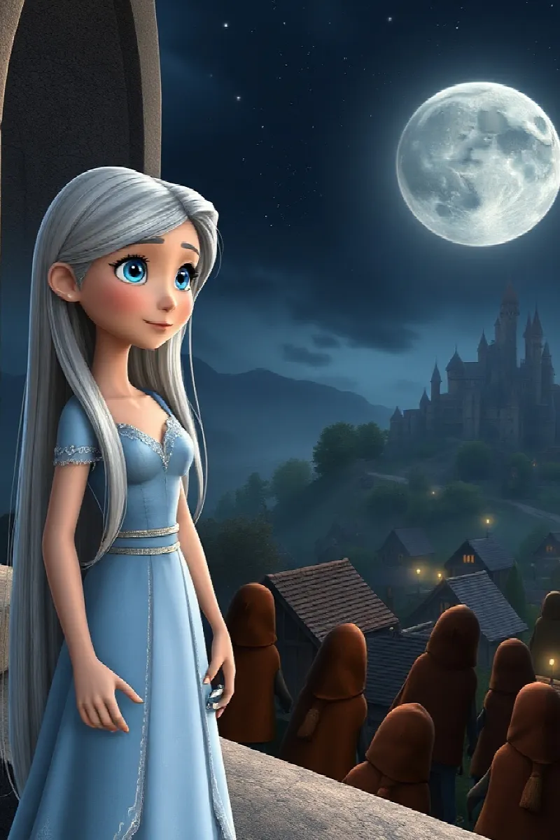 Picture 4 from the tale Silver Princess