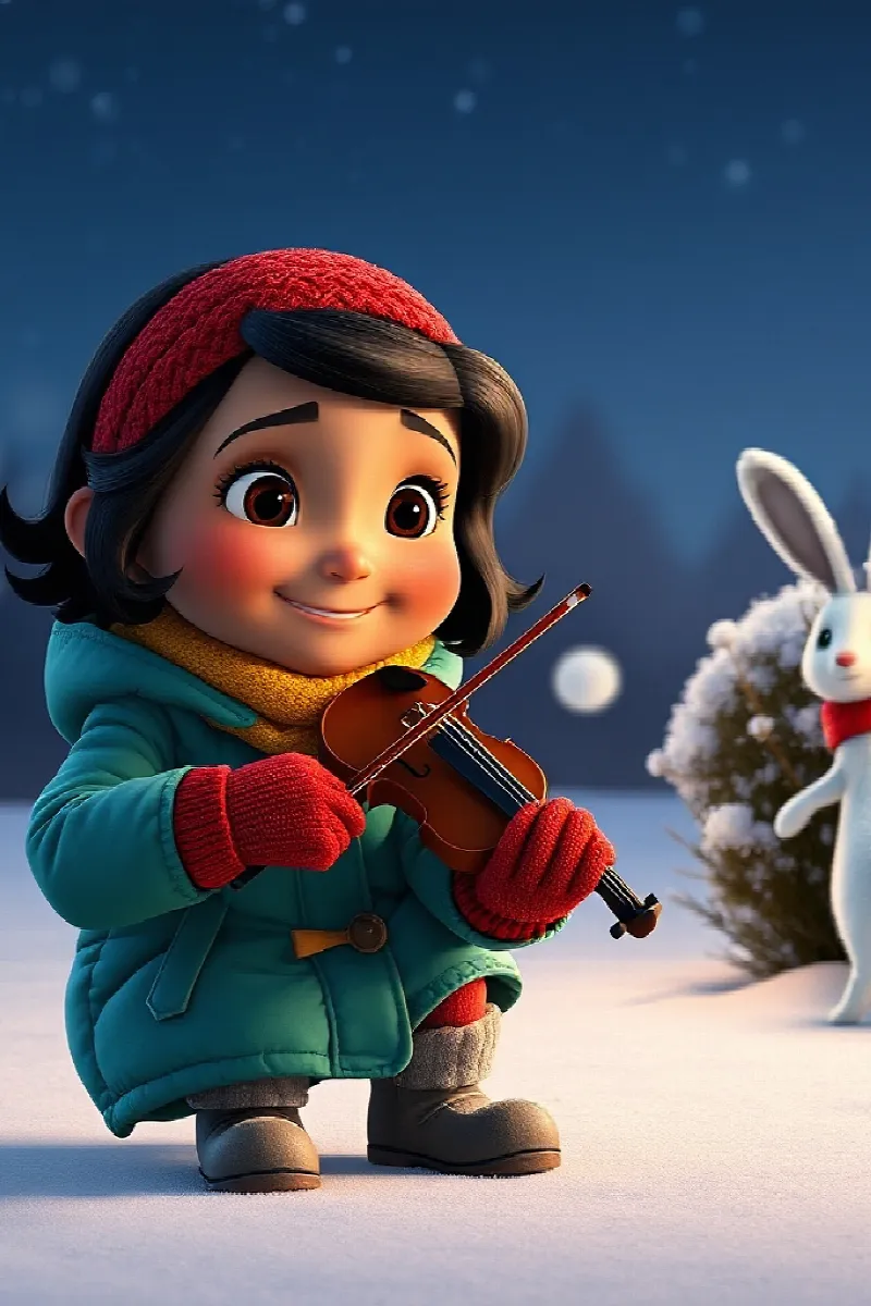 Picture 4 from the tale The Aurora Violin