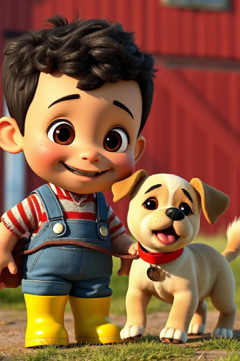 Picture 3 from the tale The Boy and the Friendship Farm