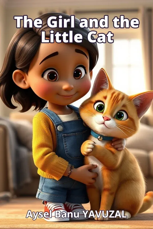 The Girl and the Little Cat
