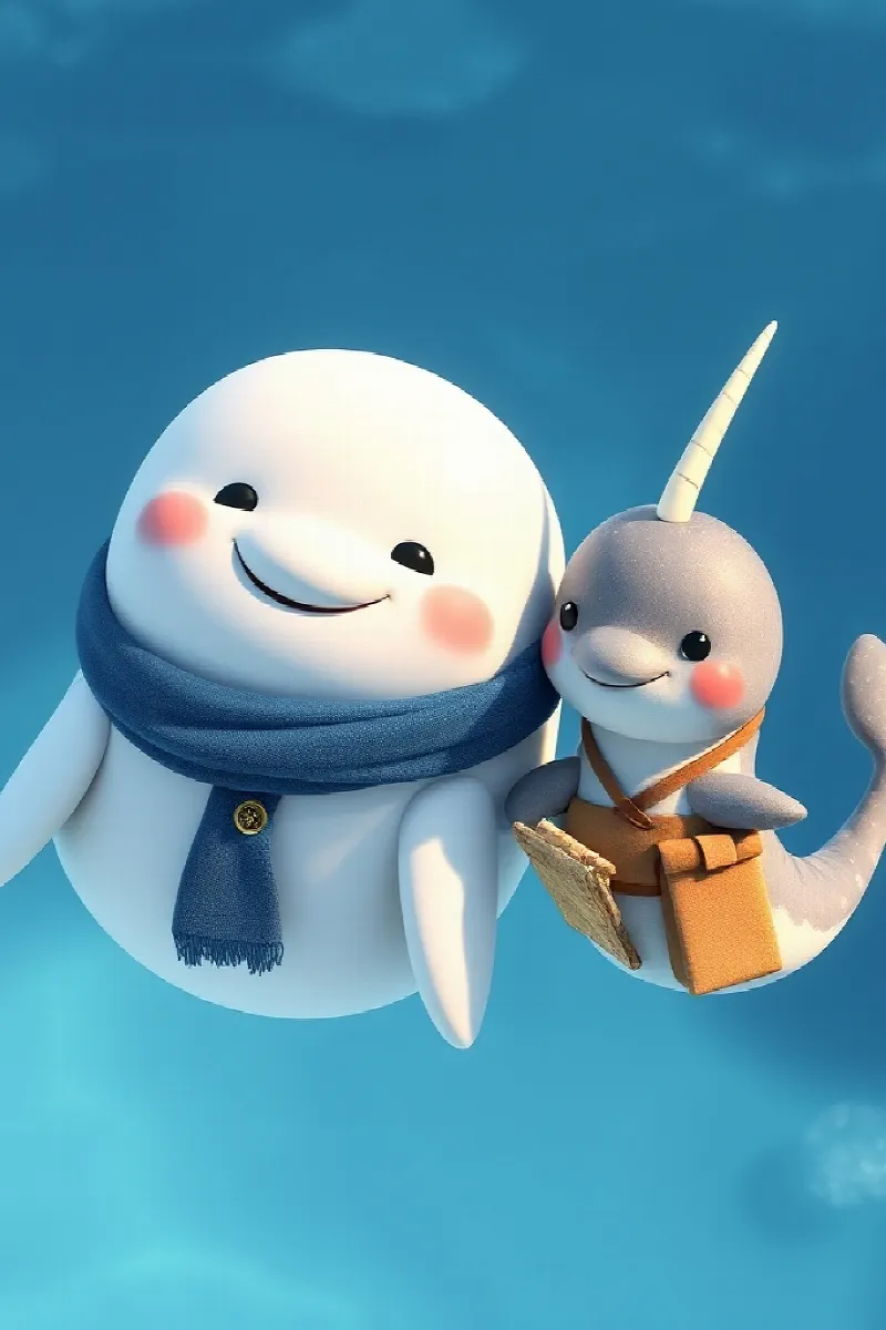Picture 2 from the tale The Narwhal's Northern Map