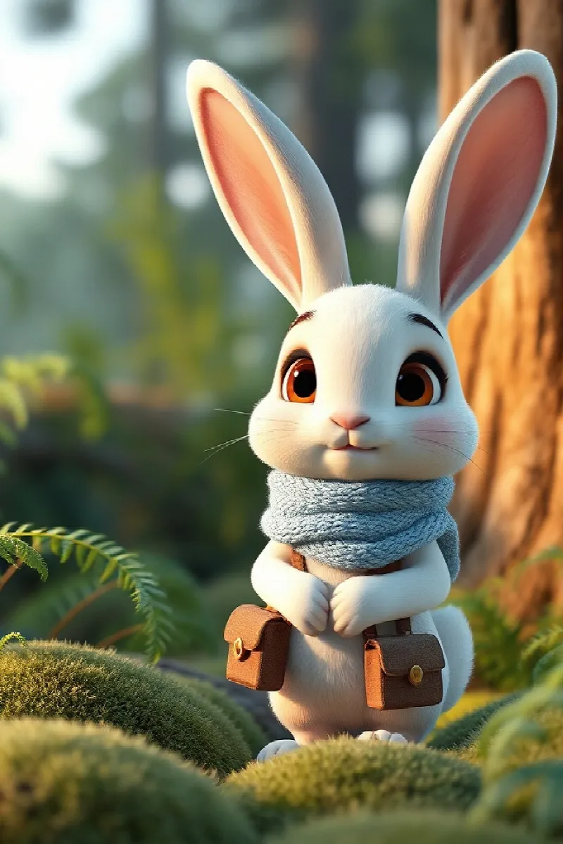 Picture 1 from the tale The Rabbit's Star Lantern