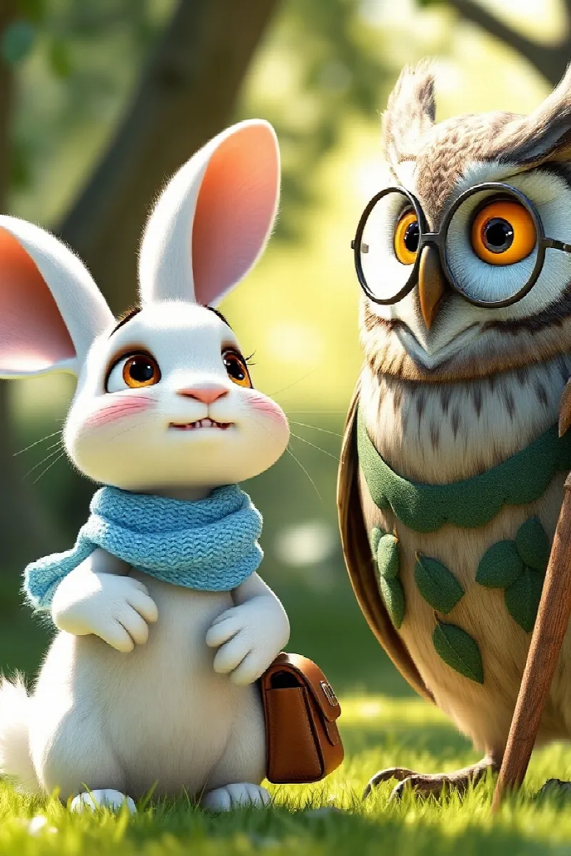 Picture 3 from the tale The Rabbit's Star Lantern