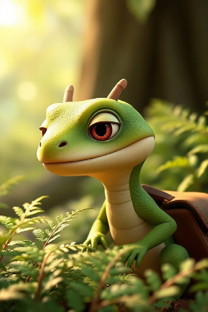 Basilisk'in Yeni Gözlükleri masalından 1. resim